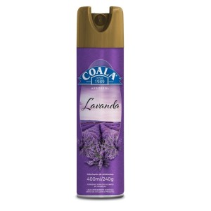 ODORIZANTE DE AMBIENTE LAVANDA AEROSSOL COALA 400ML/240GR