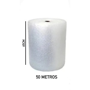 BOBINA PLÁSTICO BOLHA ALT. 0,65M X 50M