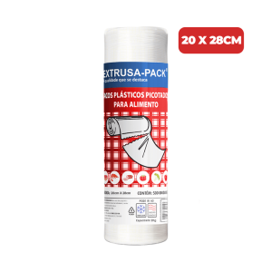 BOBINA PICOTADA 20CMX28CM BO. C/500UN EXTRUSA-PACK
