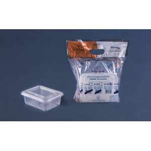 G305 – POTE RETANGULAR 1000ML C/ TAMPA PC. C/10CJ GALVANOTEK