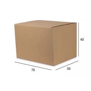 CAIXA DE PAPELAO LISA MED.70X50X40