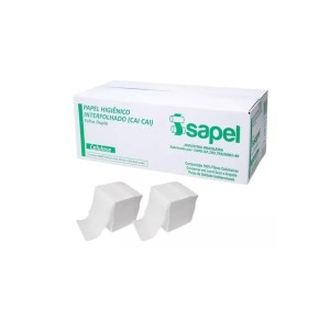 PAPEL HIGIENICO CAI CAI  - ISAPEL -  FLH DP CX. C/8000UN -  ISAPEL