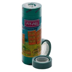 FITA ADESIVA 12MMX10M COLORIDA FIT PEL