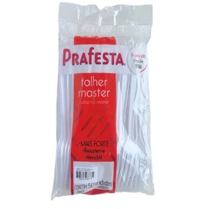PRAFESTA - GARFO MASTER BRANCO PCT C/50UN