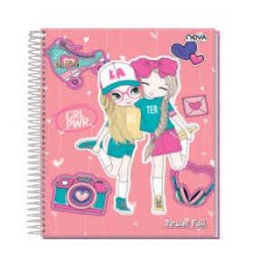 CADERNO UNIVERSAL 96FLS  POWE FULL